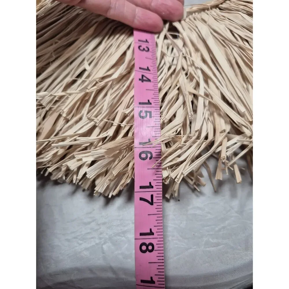 💥 Easter Bunny Wreath Straw Raffia Nwt